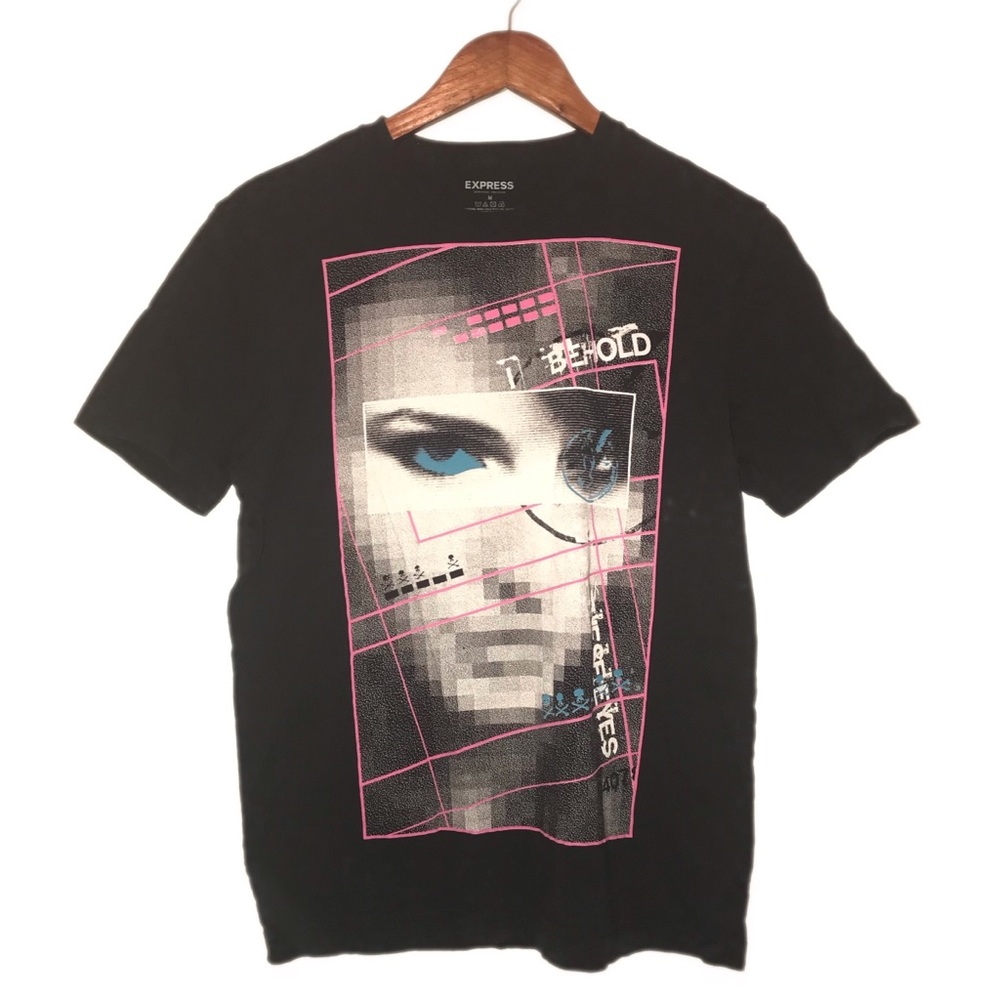 Express T shirt size M black